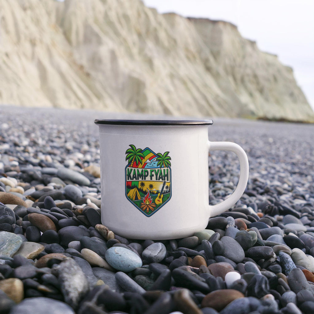 12oz Enamel Camping Mug